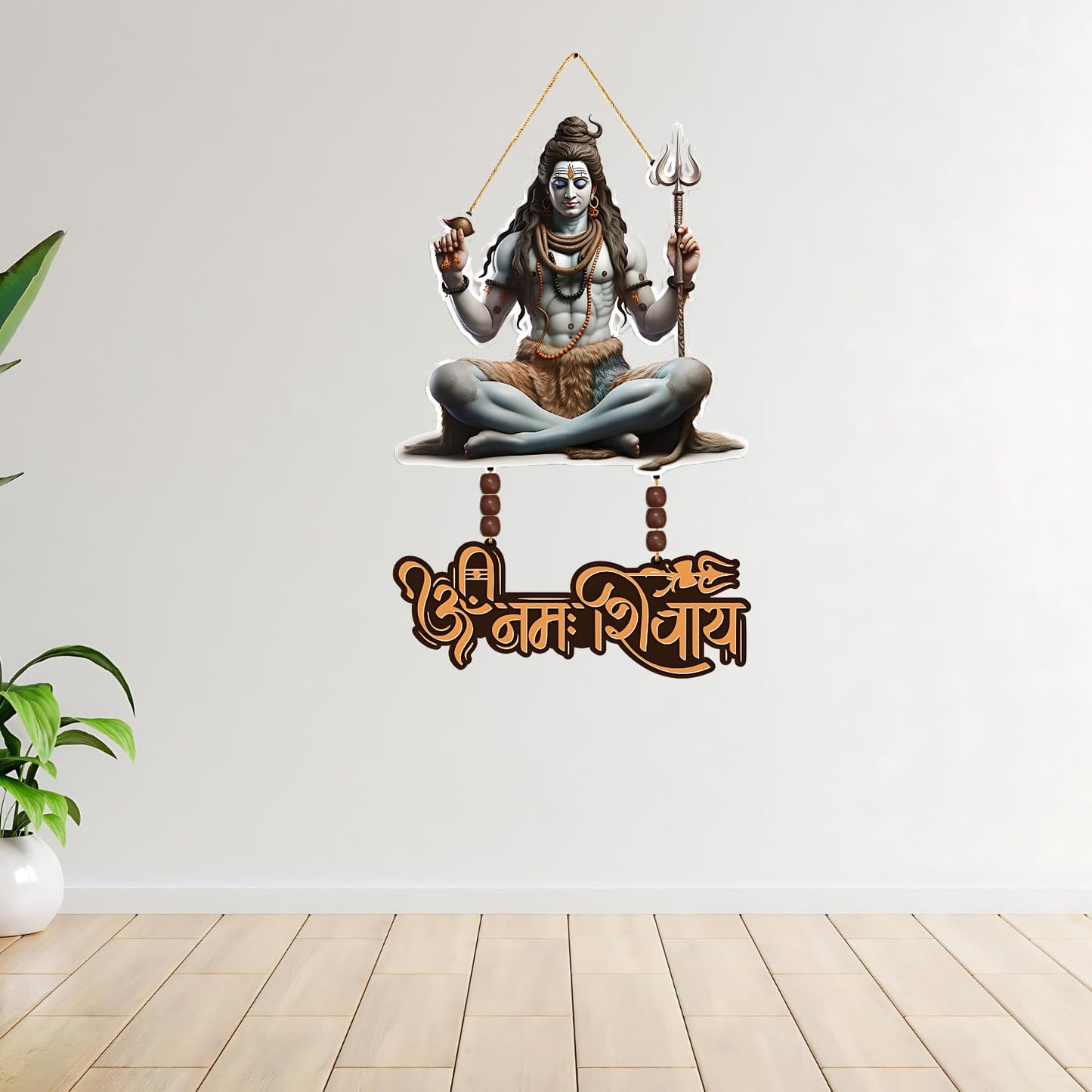 GiftShala Lord Shiva Wall Hanging | Size 12*18 inch