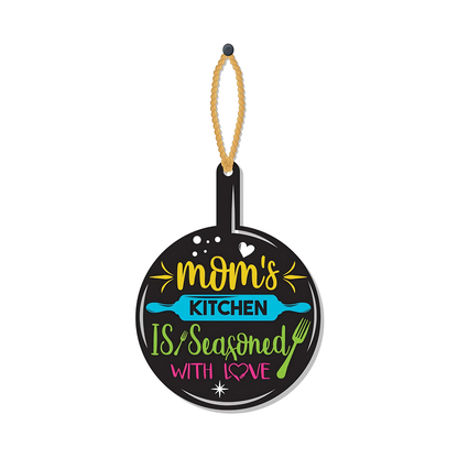 GiftShala Funky Kitchen Wall Hanging | Size 5*5 inch