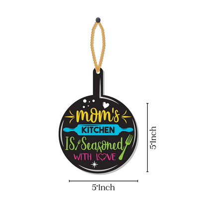 GiftShala Funky Kitchen Wall Hanging | Size 5*5 inch