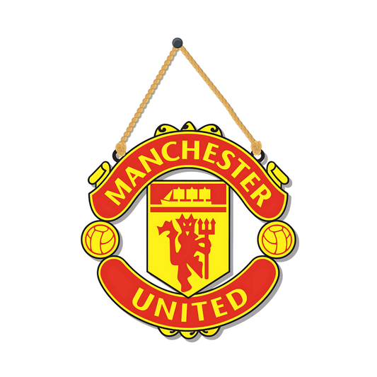 GiftShala Manchester United Wall Hanging | Size 5*5 inch