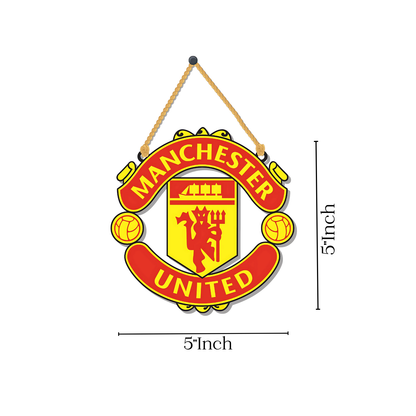 GiftShala Manchester United Wall Hanging | Size 5*5 inch