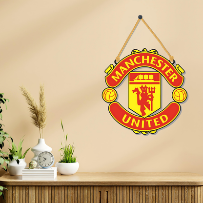 GiftShala Manchester United Wall Hanging | Size 5*5 inch