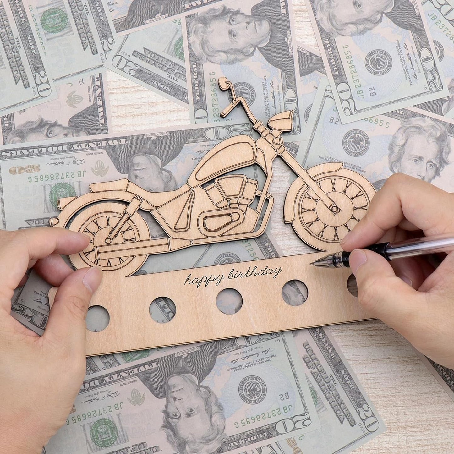 GiftShala Bike Style Money Holder | Size 7.87*5.90 Inches