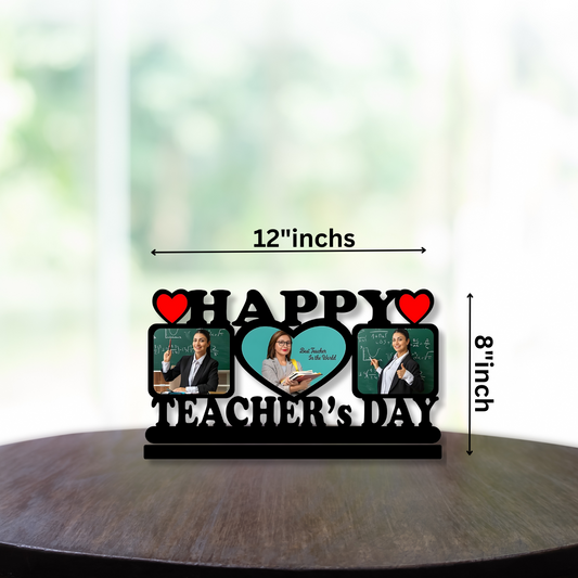 GiftShala Happy Teacher's Day Table Top | Size 12*8 inch