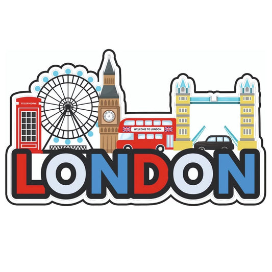 GiftShala London Fridge Magnet | Size 3*3 inch