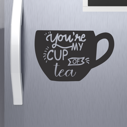 GiftShala You're My Cup Of Tea Fridge Magnet | Size 3*3 inch