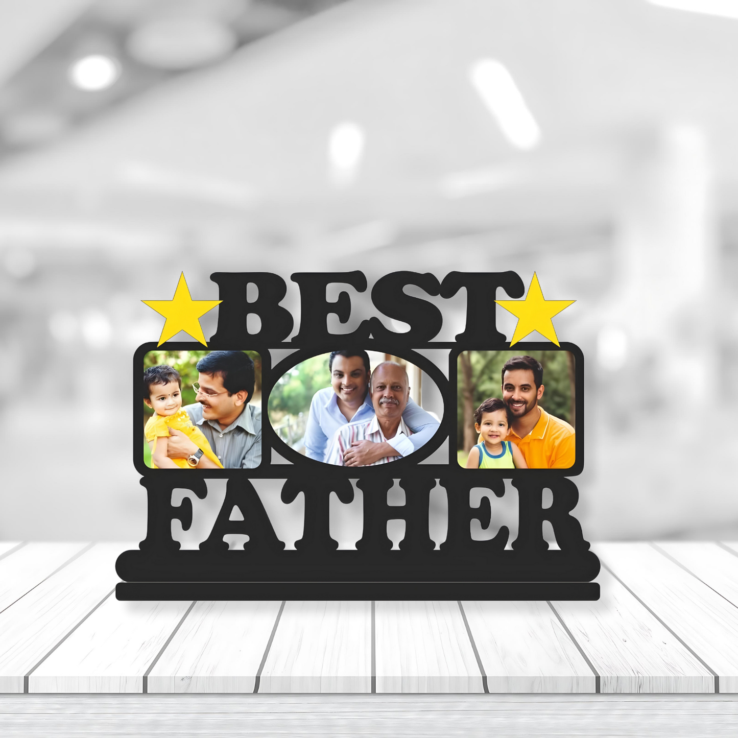 GiftShala Best Father Table Top | Size 12*8 inch