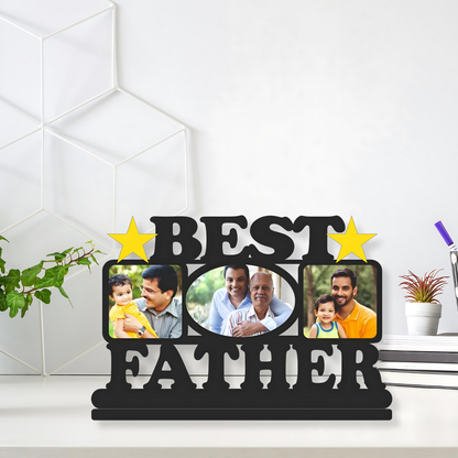 GiftShala Best Father Table Top | Size 12*8 inch