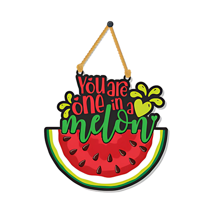 GiftShala Funky Melon Wall Hanging | Size 5*5 inch