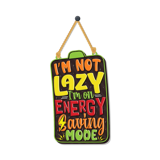 GiftShala Funky Quote Wall Hanging | Size 5*5 inch