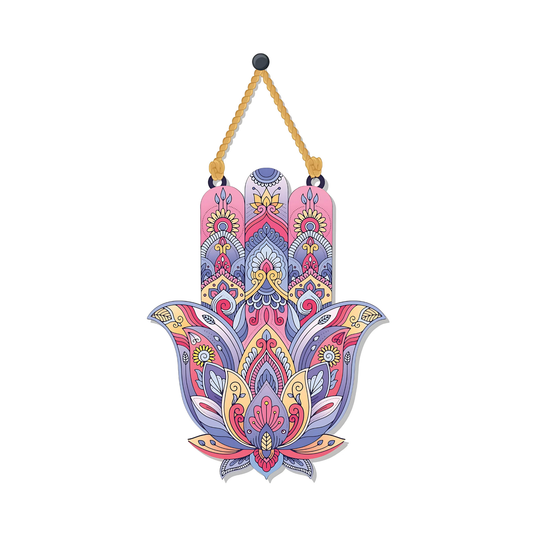 GiftShala Funky Hand Wall Hanging | Size 5*5 inch