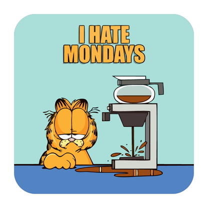 GiftShala I Hate Mondays Fridge Magnet | Size 3*3 inch