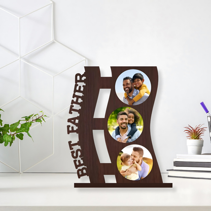 GiftShala Customized Best Father Table Top | Size 12*8 inch