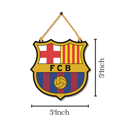 GiftShala FC Barcelona Wall Hanging | Size 5*5 inch