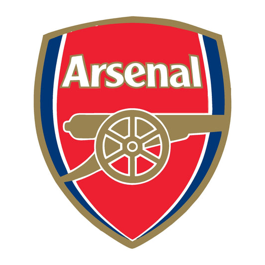 GiftShala Wooden Arsenal Theme Fridge Magnet | Size 3*3 inch