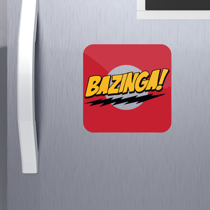 GiftShala Bazinga Fridge Magnet | Size 3*3 inch