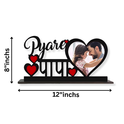 GiftShala Pyare Papa Table Top | Size 12*8 inch