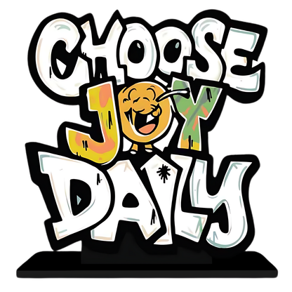 GiftShala Choose Joy Daily Quote Figurine | Size 12*8 inch