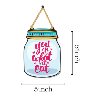 GiftShala Funky Jar Wall Hanging | Size 5*5 inch