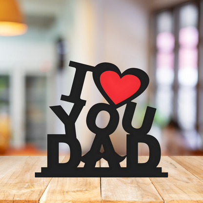 GiftShala I Love You Dad Table Top | Size 12*8 inch