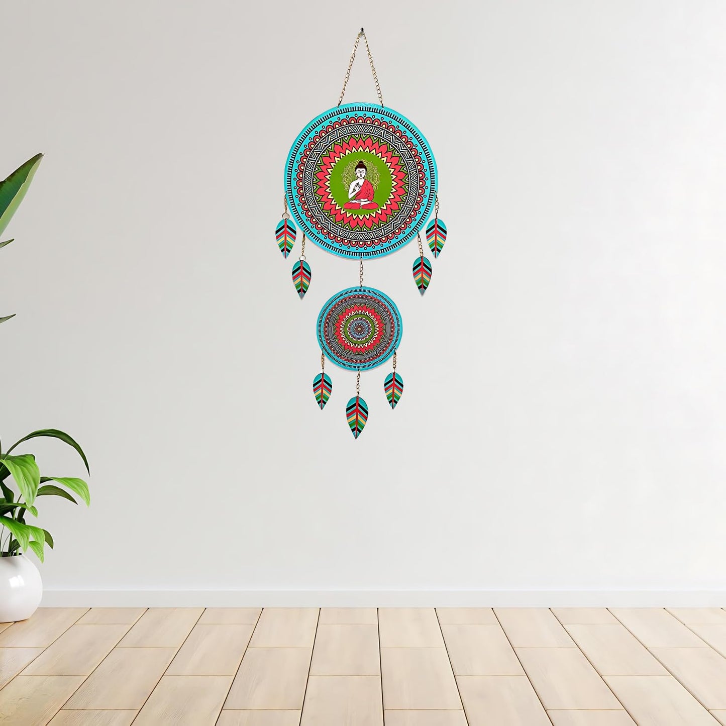 GiftShala Buddha Dream Catcher Wall Hanging | Size 12*18 inch