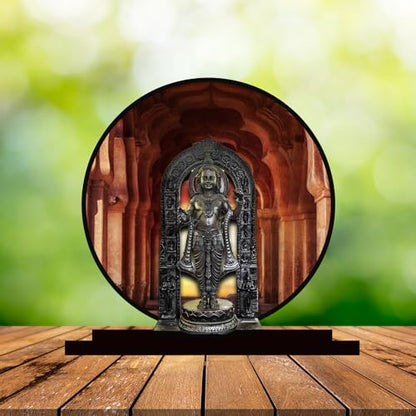 GiftShala Shree Ram Lalla Idol for Car Dashboard | Size 5 inch (approx)