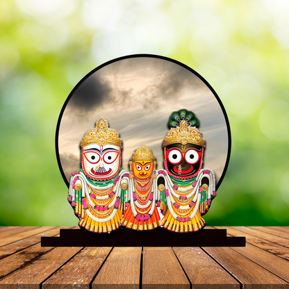 GiftShala Lord Jagannath Idol for Car Dashboard | Size 5 inch (approx)