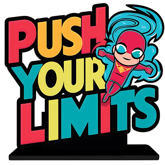 GiftShala Push Your Limits Quote Figurine | Size 12*8 inch