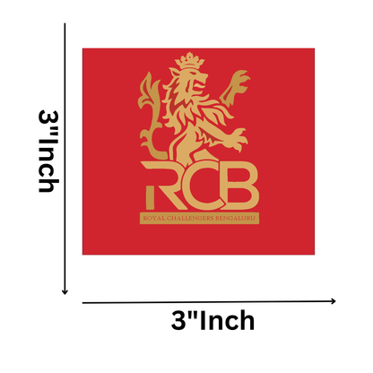 GiftShala RCB Fridge Magnet | Size 3*3 inch