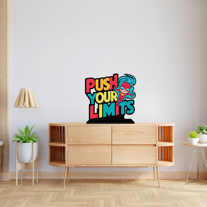 GiftShala Push Your Limits Quote Figurine | Size 12*8 inch