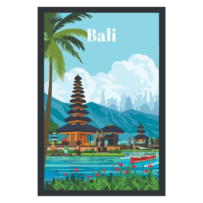 GiftShala Bali Fridge Magnet | Size 3*3 inch