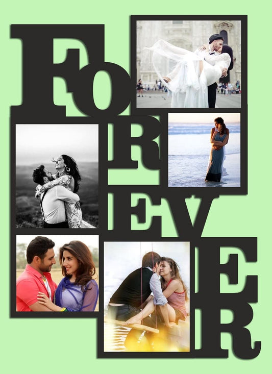 GiftShala Customised Forever Photo Frame | Size 12*24 inch