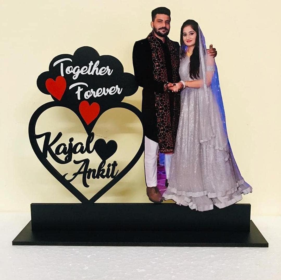 GiftShala Together Forever Table Top | Size 12*10 inch