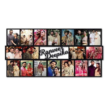 GiftShala Name Photo Frame | Size 12*18 inch