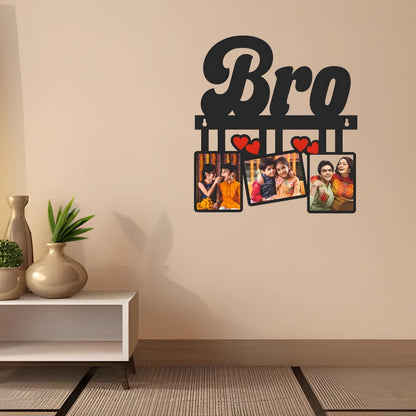 GiftShala Bro Personalized Photo Frame | Size A4