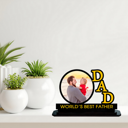 GiftShala Father Table Top | Size 12*8 inch