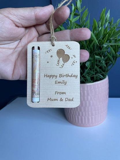 GiftShala Birthday Card Money Holder