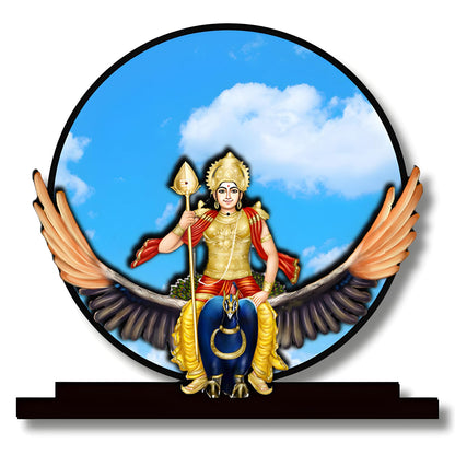 GiftShala Lord Murugan Idol for Car Dashboard | Size 5 inch (approx)