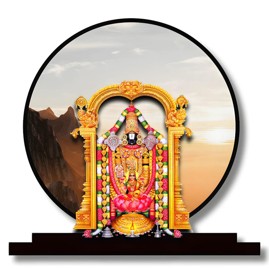 GiftShala Tirupathi Balaji Idol for Car Dashboard | Size 5 inch (approx)