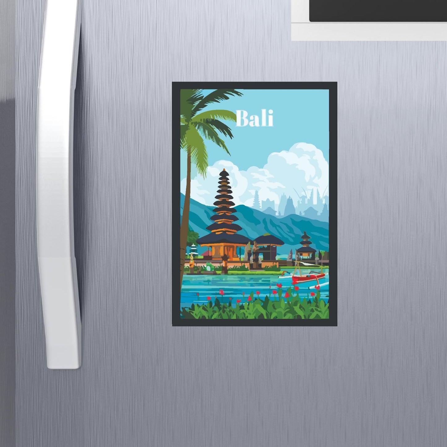 GiftShala Bali Fridge Magnet | Size 3*3 inch