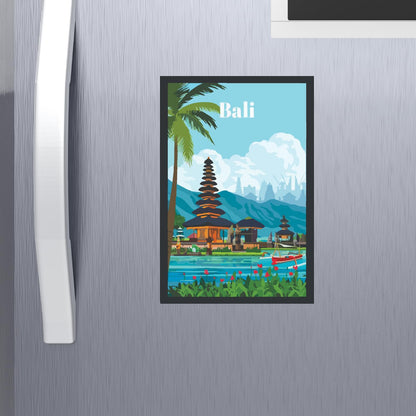 GiftShala Bali Fridge Magnet | Size 3*3 inch