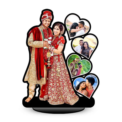 GiftShala Couple Table Top | Size 12*8 inch