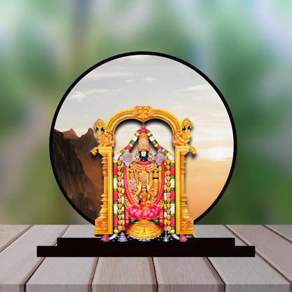 GiftShala Tirupathi Balaji Idol for Car Dashboard | Size 5 inch (approx)