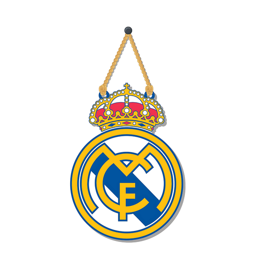 GiftShala Real Madrid Wall Hanging | Size 5*5 inch