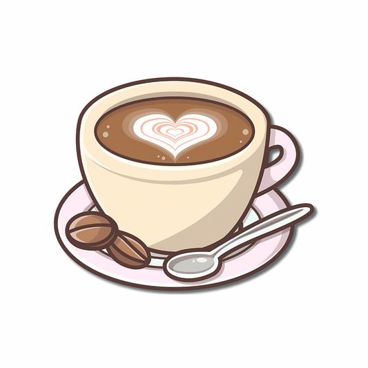 GiftShala Coffee Love Fridge Magnet | Size 3*3 inch