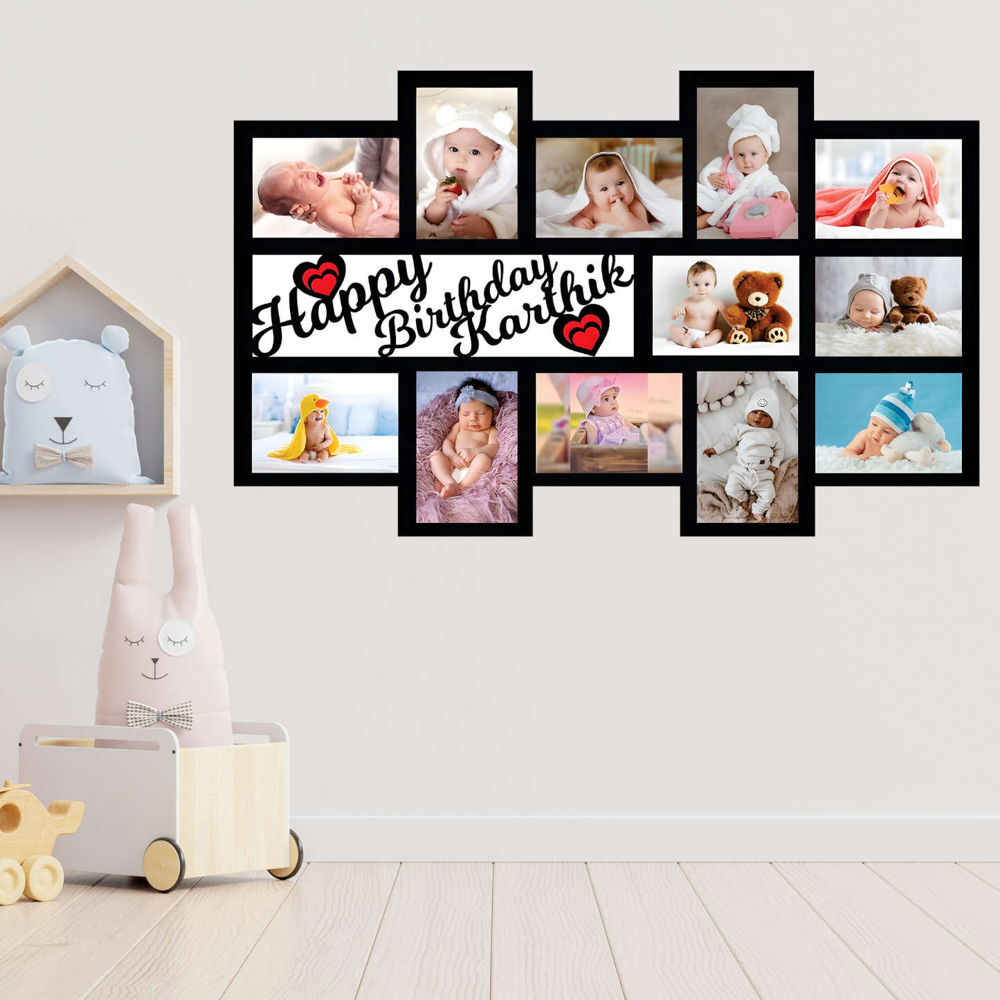 GiftShala Birthday Customized Photo Frame | Size 12*18 inch