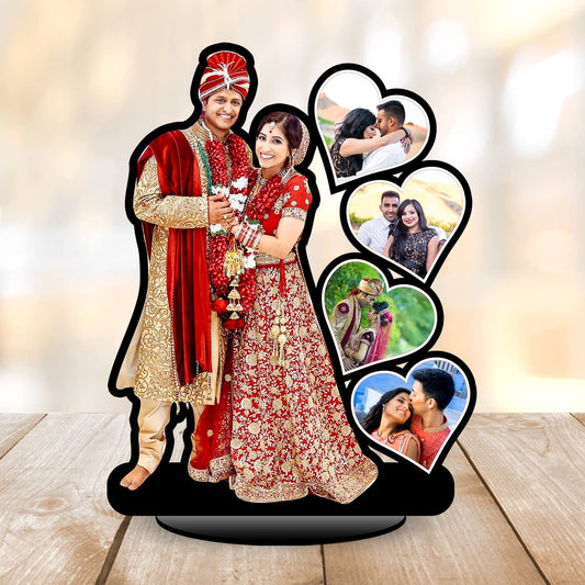 GiftShala Couple Table Top | Size 12*8 inch