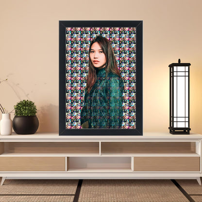 GiftShala Customized Mosaic Photo Frame | Size A4