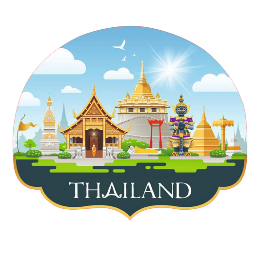 GiftShala Thailand Fridge Magnet | Size 3*3 inch