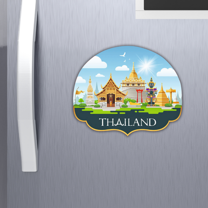 GiftShala Thailand Fridge Magnet | Size 3*3 inch